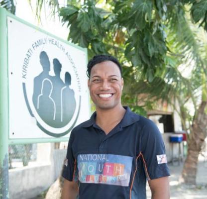 Abe from Kiribati Family Health Association