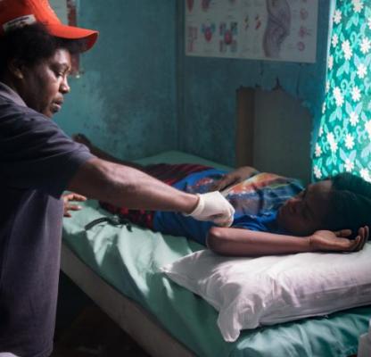 Leias Obed is a registered nurse working with the Vanuatu Family Health Association (VFHA)