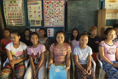 A picture of young girls
