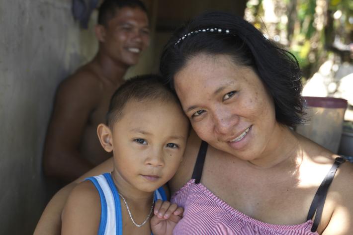 Photo of a mother and child