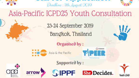 Asia Pacific ICPD 25 Youth Consultation 