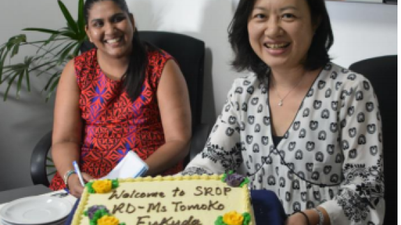 SROP Welcomes ESEAOR's Regional Director, Tomoko Fukuda