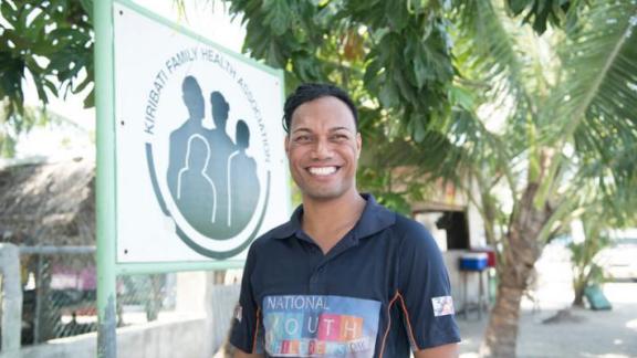 Abe from Kiribati Family Health Association