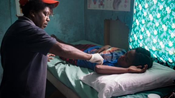 Leias Obed is a registered nurse working with the Vanuatu Family Health Association (VFHA)